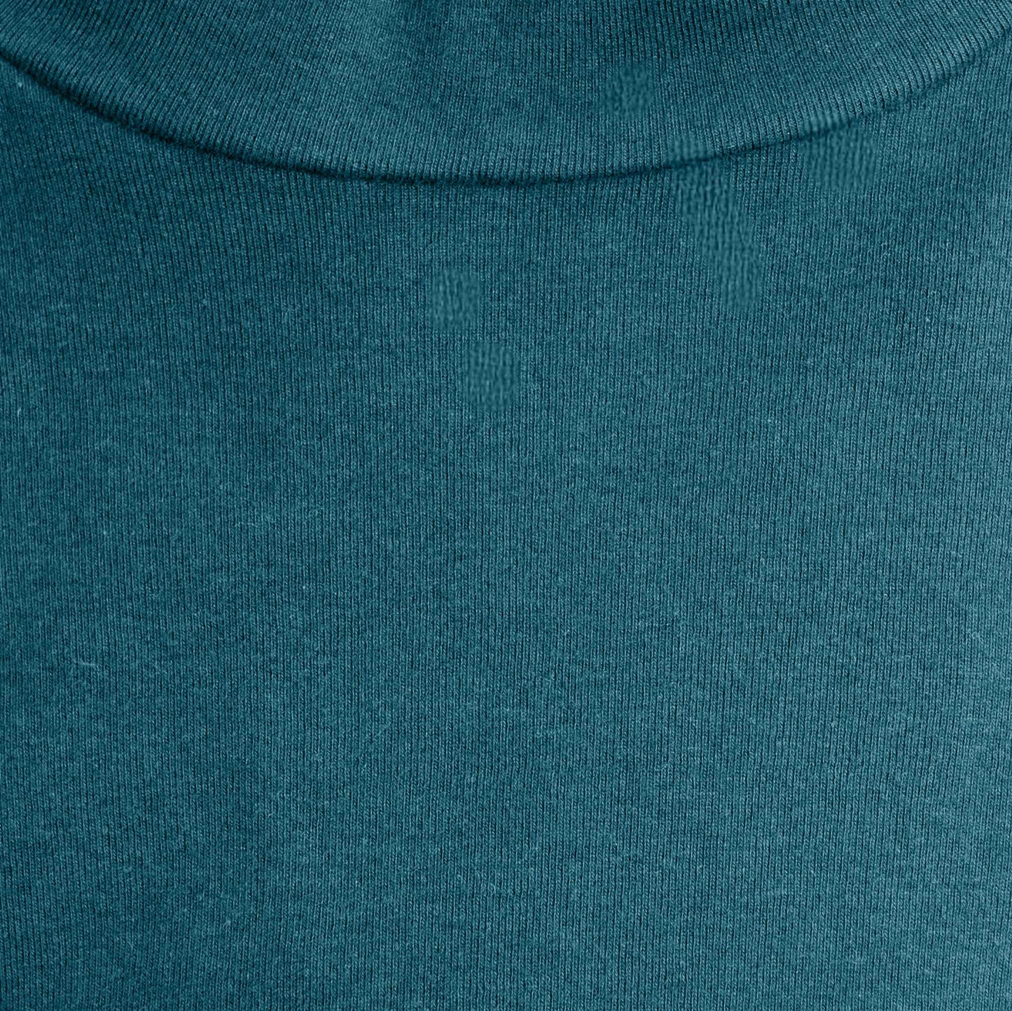 High-Neck Long Sleeve Organic Cotton Tee
