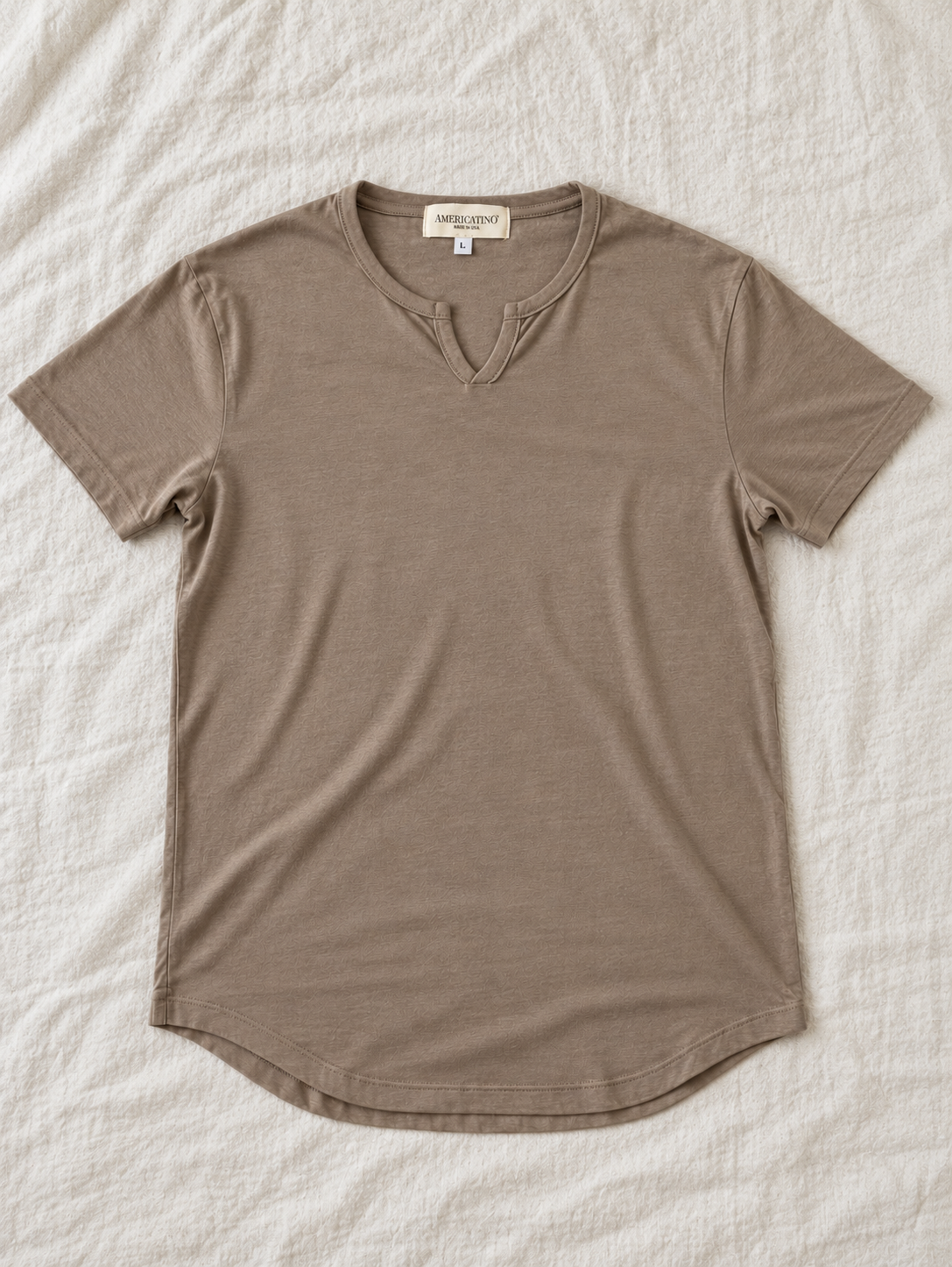 Pima Cotton Viking Neck Tee