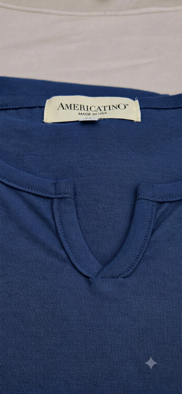 Pima Cotton Viking Neck Tee