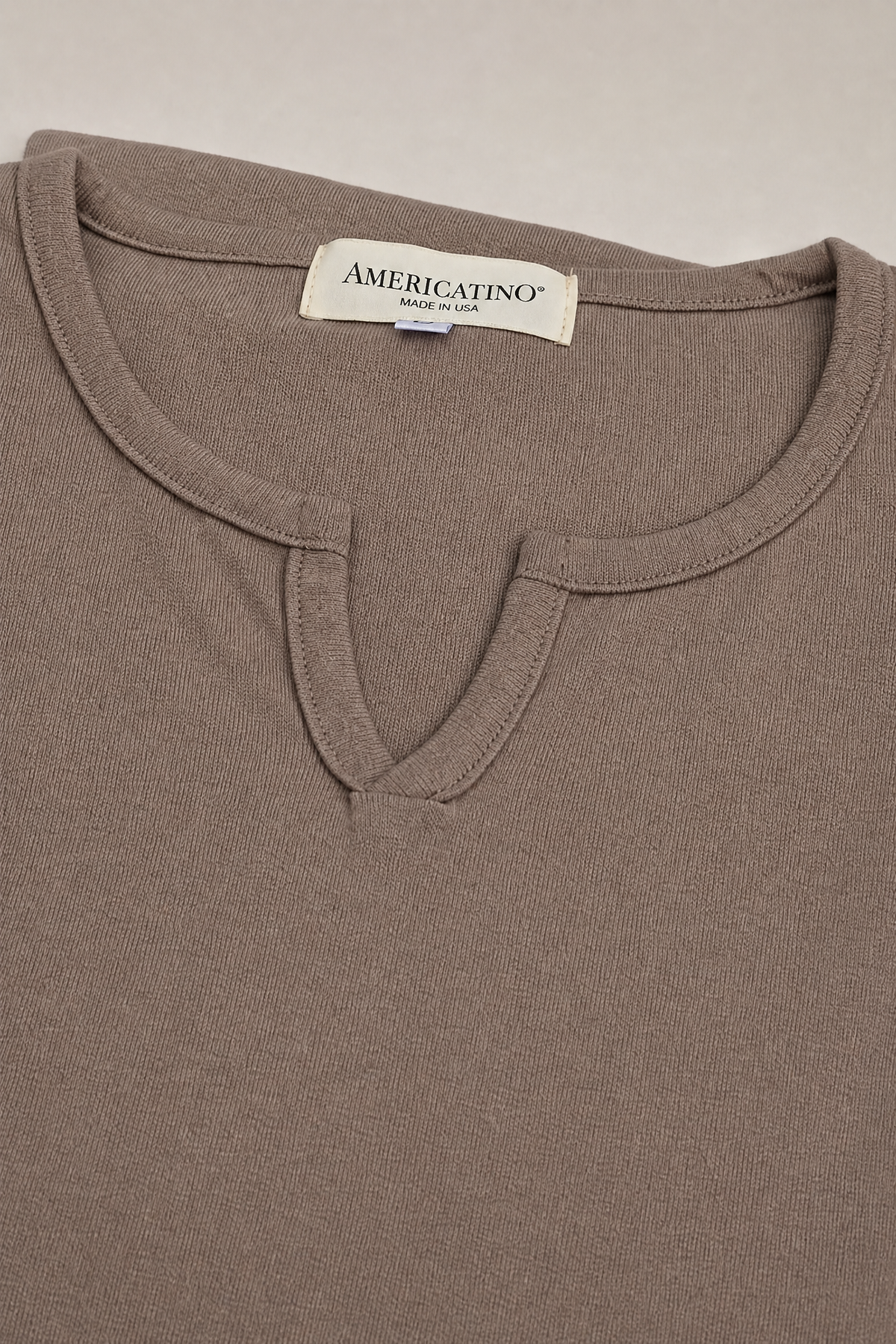 Pima Cotton Viking Neck Tee