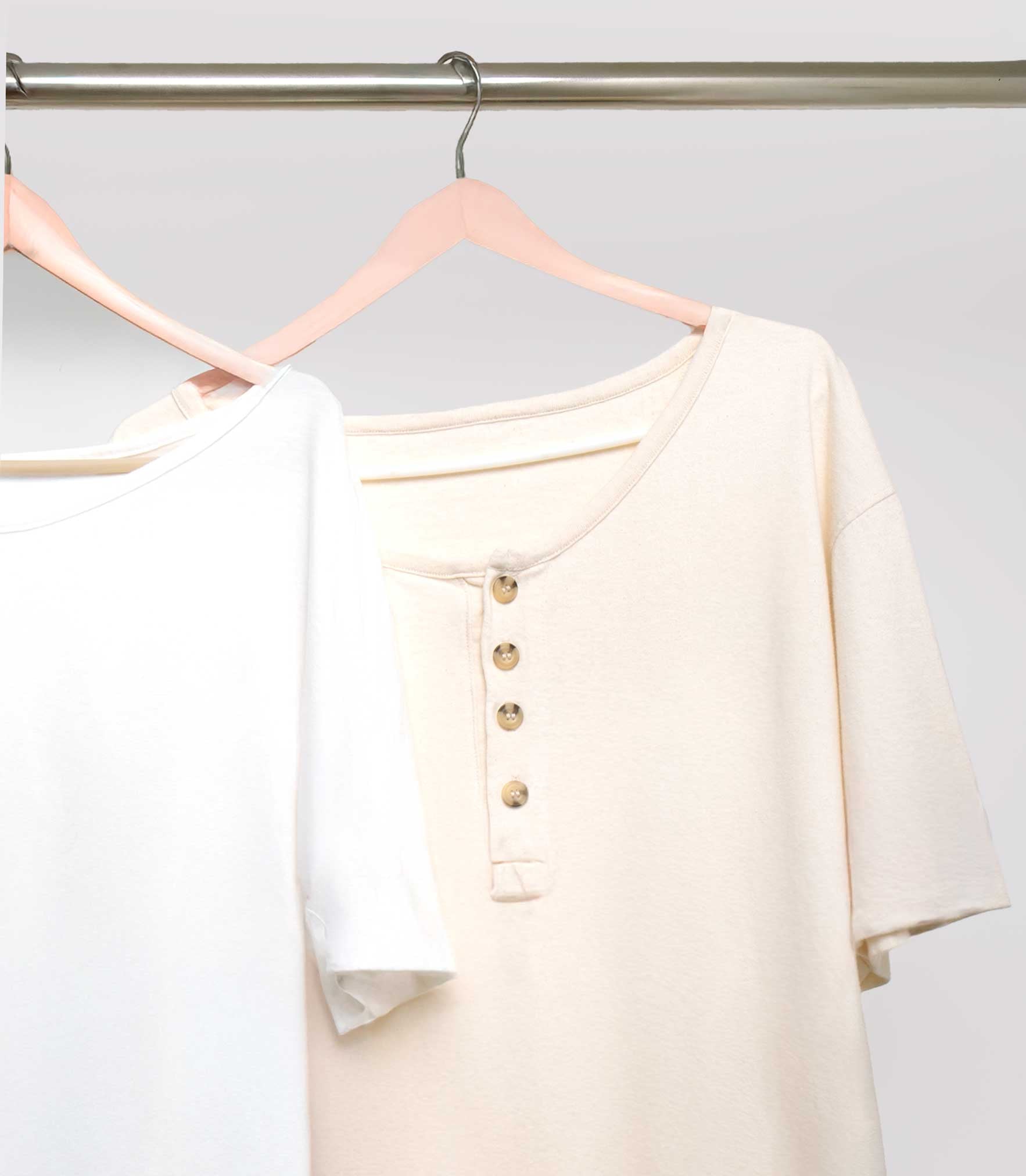 Henley Short Sleeve Organic Cotton Shirt