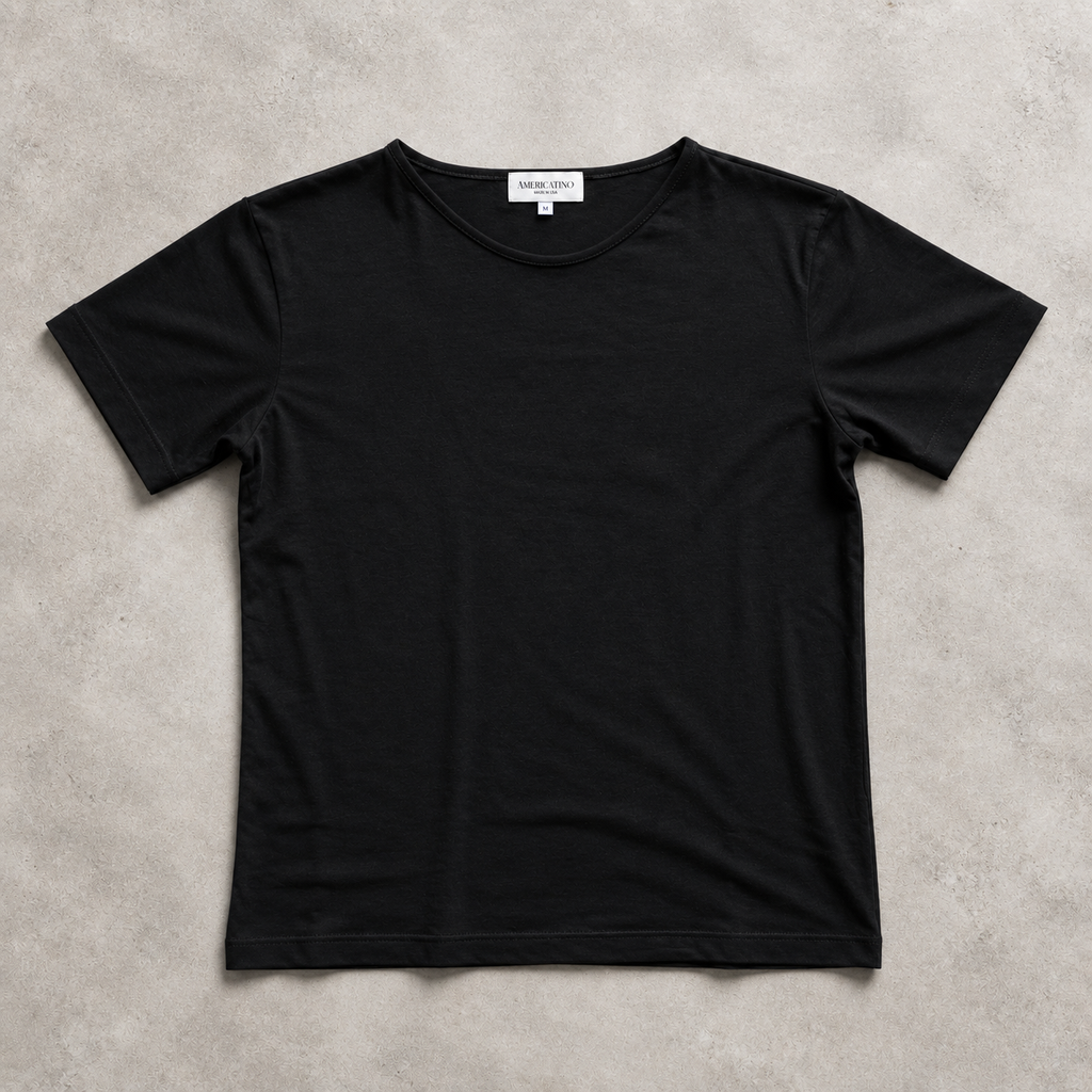 Pima Cotton Summer V-Neck Tee